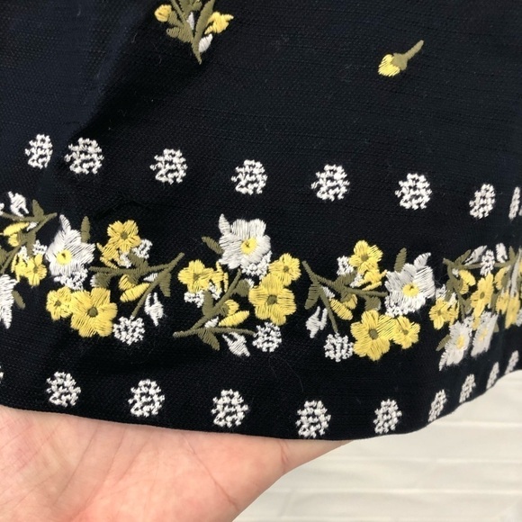 LOFT Embroidered Shift Skirt - Picture 5 of 8